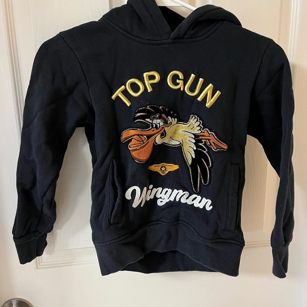 Kids Black Hoodie